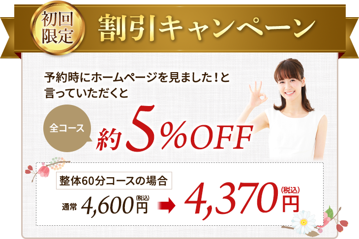 割引キャンペーン